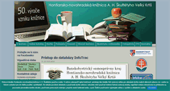 Desktop Screenshot of hnk-vk.sk